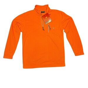 Southern Marsh Mens FIELDTEC DUNE‎ PULLOVER Small In Coral